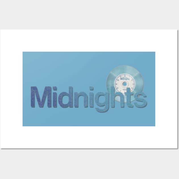 Taylor Swift’s Midnight Wall Art by fadinstitute